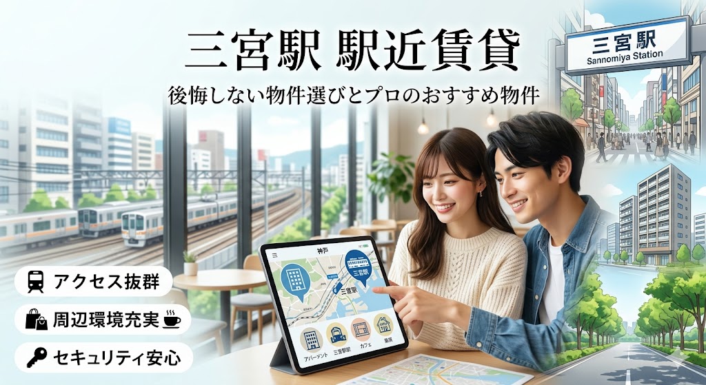 三宮駅の駅近賃貸で理想の暮らしを！プレサンスシリーズ厳選8選と後悔しない物件選びのコツ