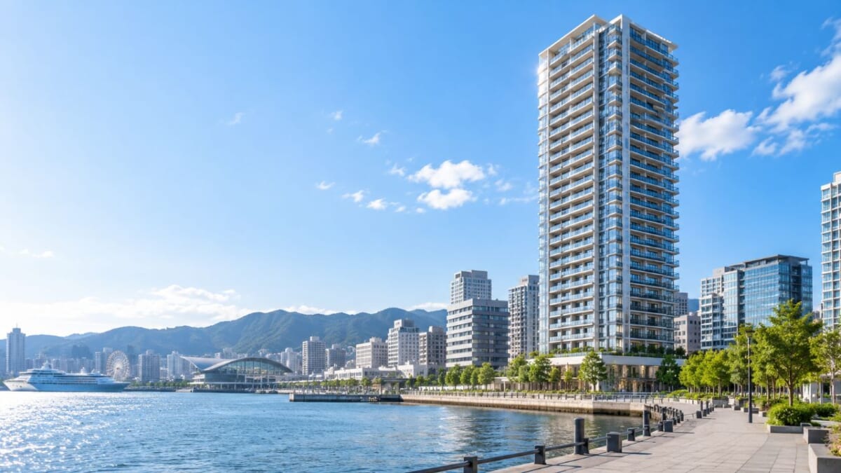 クレヴィアタワー神戸ハーバーランドの賃貸｜JR神戸駅徒歩5分・地上23階建てのタワーマンション