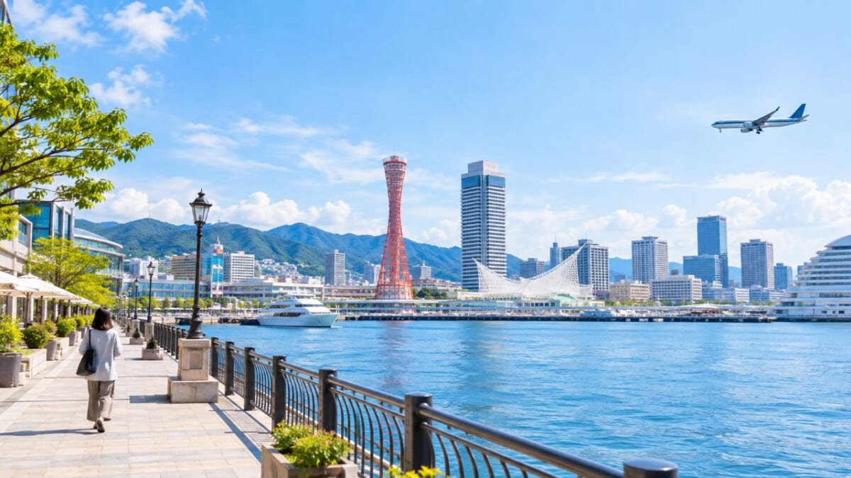 北区から新神戸・神戸空港へ出かける｜出張の多い人の住まい